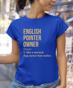 t shirt royal english pointer dog XhlZn