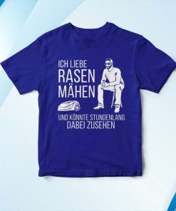t shirt royal ich liebe rasen mow je6pW