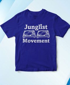 t shirt royal junglist movement jungle drum and bass music design maglietta wi01f