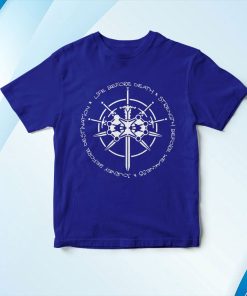 t shirt royal la vida antes de la muerte fuerza antes del viaje de la debilidad camiseta dABZC