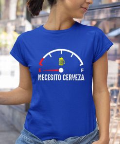 t shirt royal necesito cerveza funny spanish i need beer drinking lover camiseta PhLEB