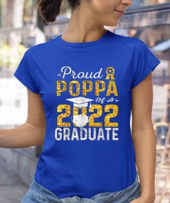 t shirt royal proud poppa of a 2022 graduate face mask 59zzI