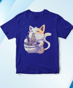 t shirt royal ramen cat kawaii anime japanese 5QrsN