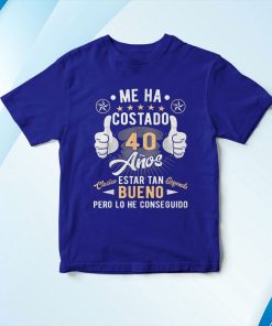 t shirt royal regalo 40 cumpleaC3B1os hombres mujeres 40 aC3B1os camiseta HxeFs