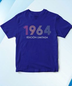 t shirt royal retro 58 aC3B1os nacido en 1964 ediciC3B3n limitada 58 cumpleaC3B1os camiseta IvjHs