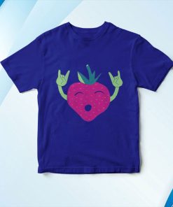 t shirt royal rock and roll strawberry cool strawberry 315od