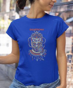 t shirt royal shinedown planet zero skull cp8VI