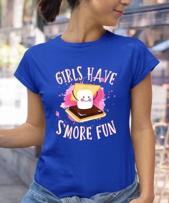 t shirt royal smores camping girls have smore fun 8uBvT