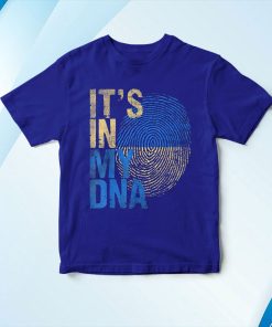 t shirt royal ukraine its in my dna ukrainian flag vintage ukraine flag NuYeK