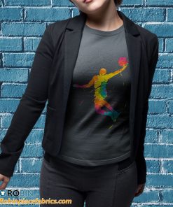 t shirt sport grey basketteur rC3A9tro basket ball cadeau basketball bv2OP