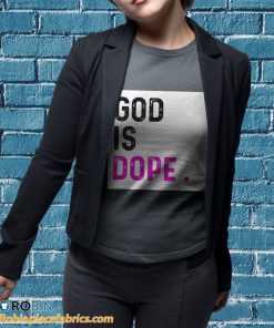 t shirt sport grey god is dope purple funny christian faith believe VoGgM
