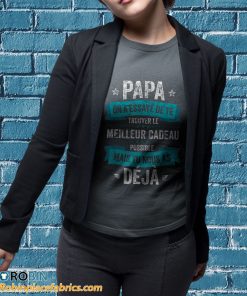 t shirt sport grey homme papa le meilleur cest nous fille fils homme humour xHA0e