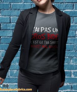 t shirt sport grey homme tee shirt homme manche courte humour jai pas un gros bide BLQrZ