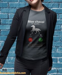 t shirt sport grey humour cheval cadeau homme femme enfant equitation IBG7J