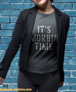 t shirt sport grey its morbin time funny meme hAhNo