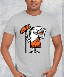 t shirt sport grey little caesars character U6yRC