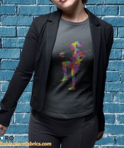 t shirt sport grey soccer girl 3hSlN