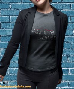 t shirt sport grey vampire diaries logo 2ZE4p