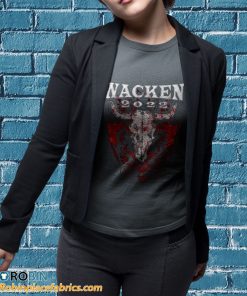 t shirt sport grey wacken open air the number laQA0 1