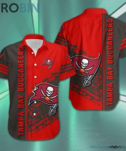 Tampa Bay Buccaneers – NFL Short Sleeve Button Down Hawaiian Shirt
