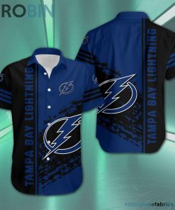Tampa Bay Lightning – NHL Short Sleeve Button Down Hawaiian Shirt