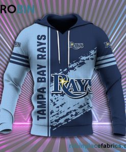 tampa bay rays all over print 3d hoodie quarter style mlb 6 1wG7M