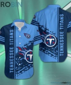 Tennessee Titans – NFL Short Sleeve Button Down Hawaiian Shirt