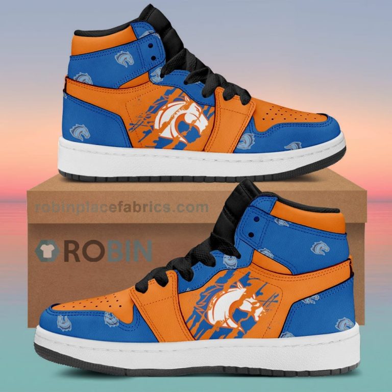 Texas-Arlington Mavericks Air Sneakers 1 – Scrath Style NCAA AJ1 Sneakers