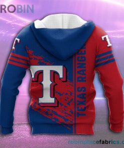 texas rangers all over print 3d hoodie quarter style mlb 64 WKLop