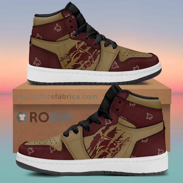 Texas State Bobcats Air Sneakers 1 – Scrath Style NCAA AJ1 Sneakers