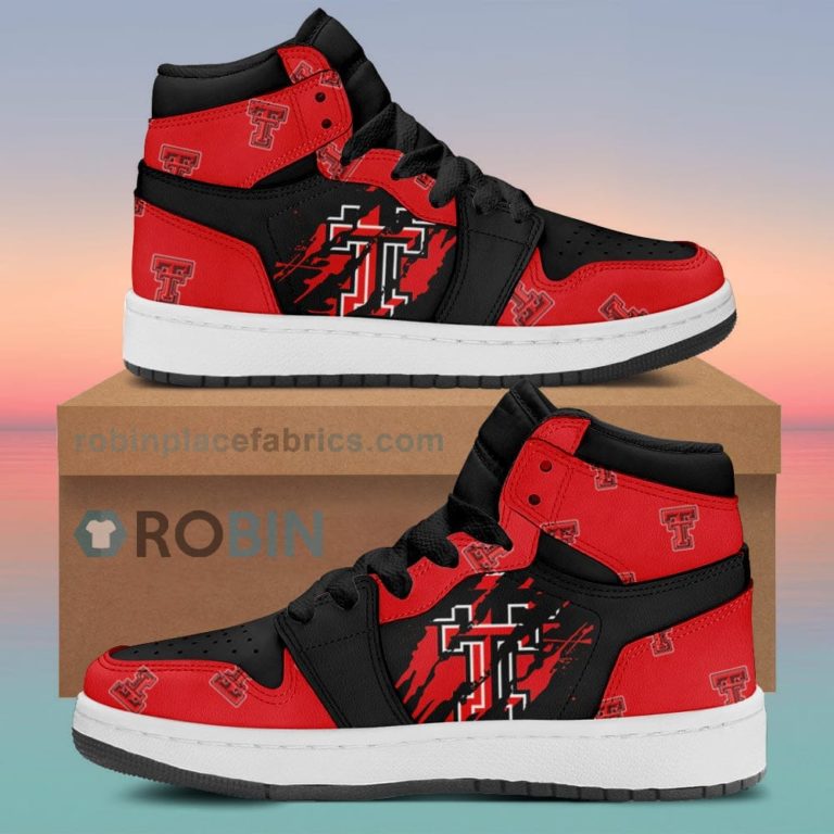 Texas Tech Red Raiders Air Sneakers 1 – Scrath Style NCAA AJ1 Sneakers