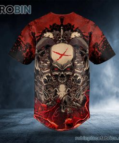 the wanted raven killer skull custom baseball jersey 407 bSOpH