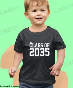 toddler t shirt class of 2035 grow with me graduation first day of school 8YY0s