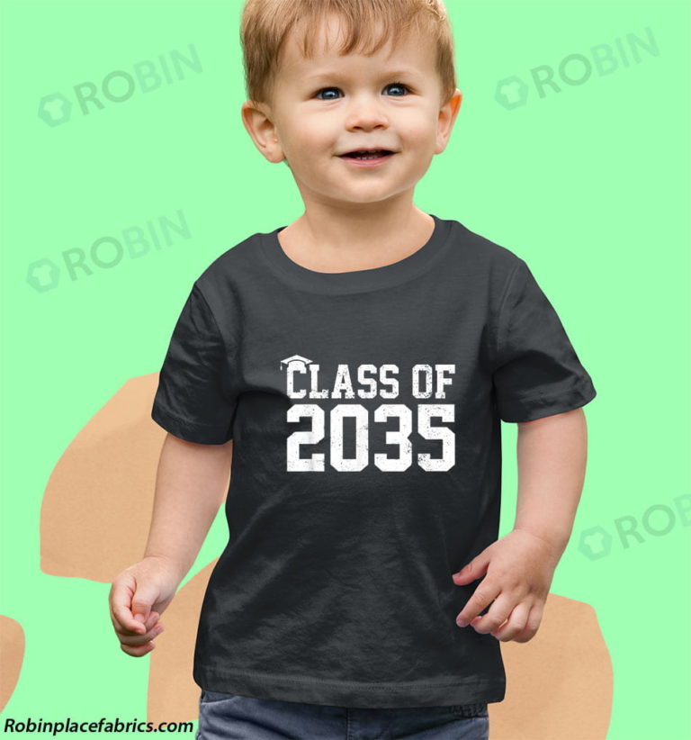 Class Of 2035 Grow With Me Graduation First Day Of School T-shirt & Raglan for Kid