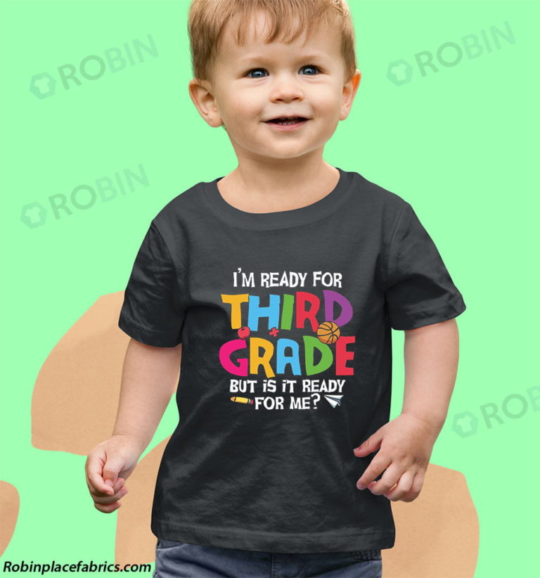 I’m Ready For 3rd Grade Back To School First Day Of School T-shirt & Raglan for Kid