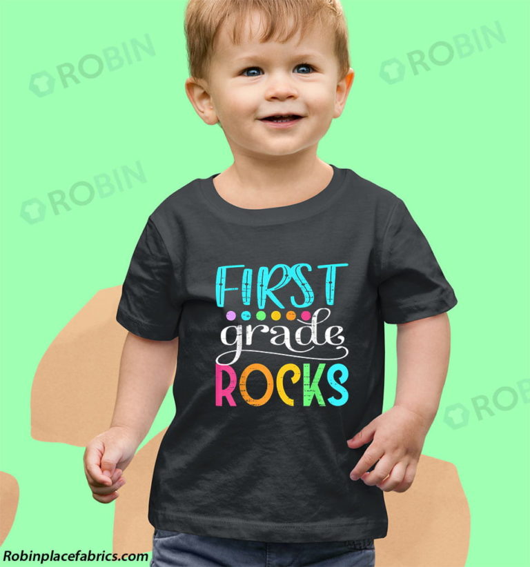Team First Grade Hello 1st Grade Rocks Back To School Funny T-shirt & Raglan for Kid