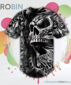 tribal metal breakthrough skull baseball jersey rb6725182 XkHyd