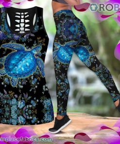 Turtle Hawaii #2 Tank Top Legging Set