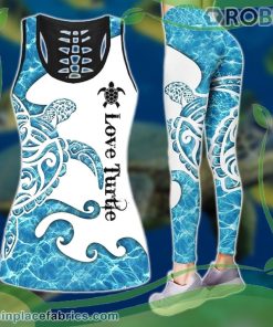 Turtle Tank Top Legging Set