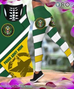 U.S Army Mom Tank Top Legging Set