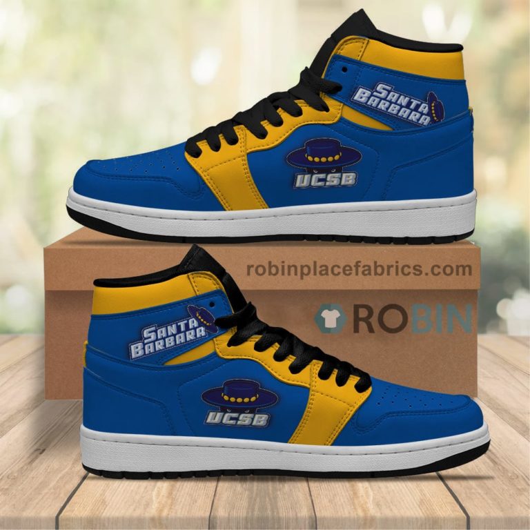 UC Santa Barbara Gauchos Sneakers Boots – NCAA Air Jordan 1