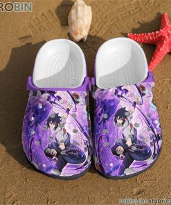 Uchiha Sasuke Anime Crocs Crocband Clog 3D Crocs Print Full