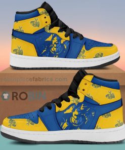 UMKC Kangaroos Air Sneakers 1 – Scrath Style NCAA AJ1 Sneakers