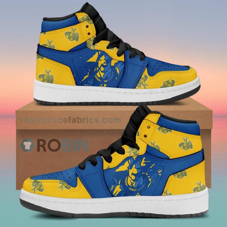 UMKC Kangaroos Air Sneakers 1 – Scrath Style NCAA AJ1 Sneakers