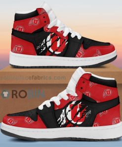 Utah Utes Air Sneakers 1 – Scrath Style NCAA AJ1 Sneakers