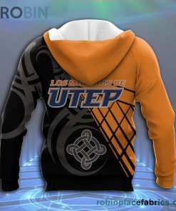 UTEP Miners All Over Print 3D Hoodie Pattern Celtic – NCAA