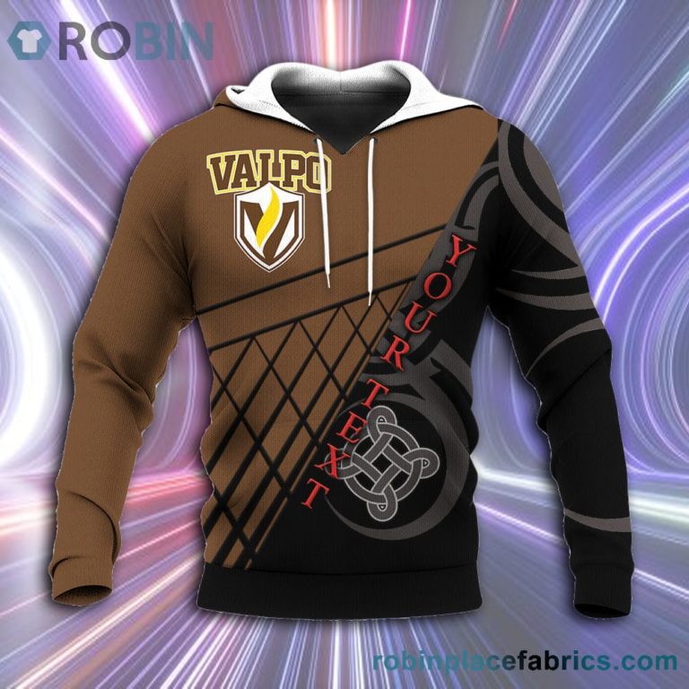 Valparaiso Crusaders All Over Print 3D Hoodie Pattern Celtic – NCAA