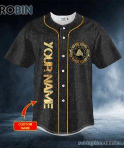 Viking Blood Eagle Tattoo Custom Baseball Jersey
