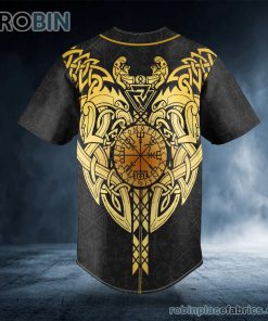 viking blood eagle tattoo custom baseball jersey 403 UZ0Am