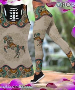 Vintage Horse Tank Top Legging Set